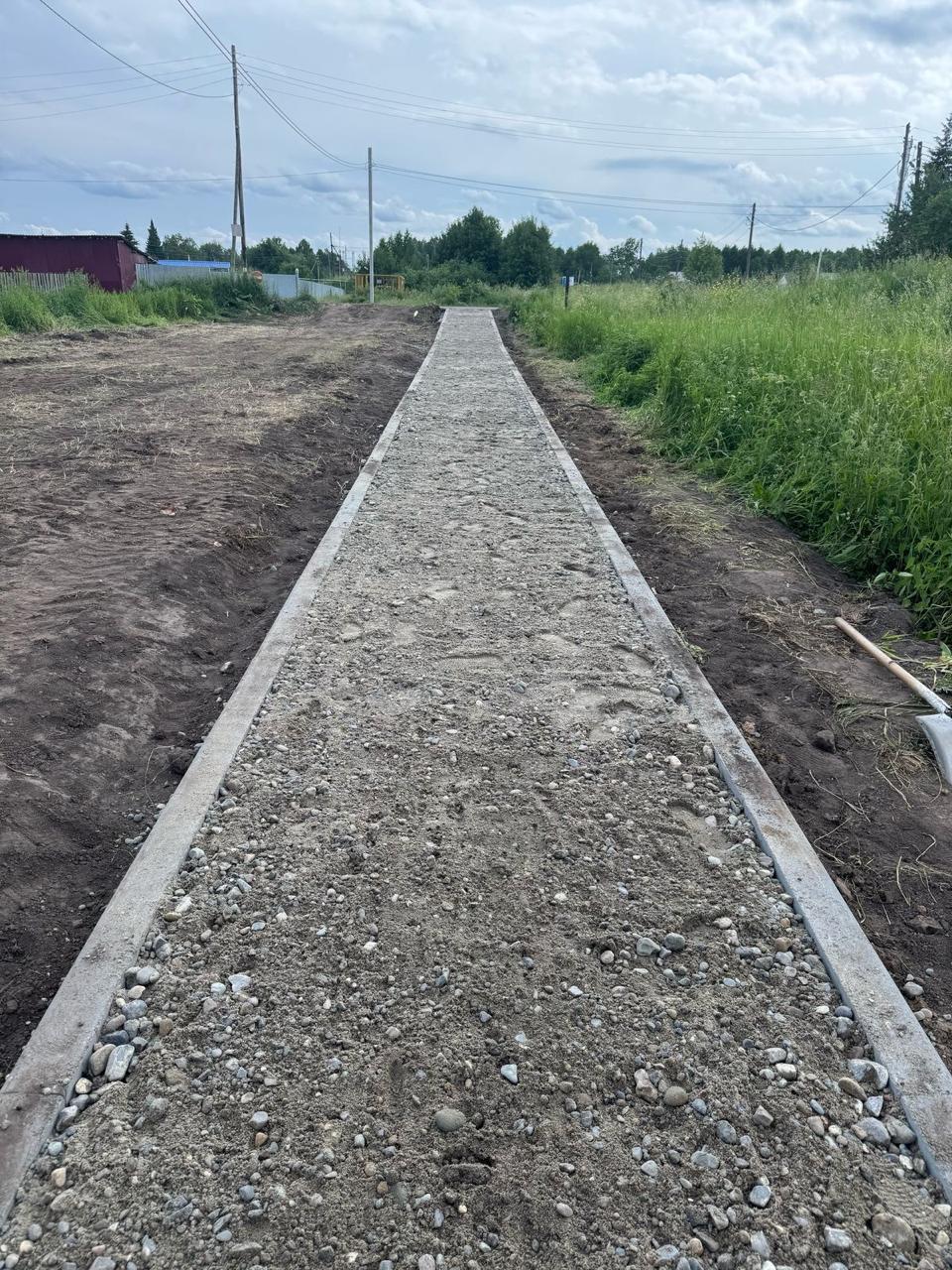 Пешеходная зона у школы, Березники